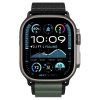 Spigen WBF1 Pasek tkaninowy / opaska materiałowa Apple Watch Ultra 49 mm | Series 11/10 46 mm | 9/8/7/SE 45/44 mm – Czarno-zielony